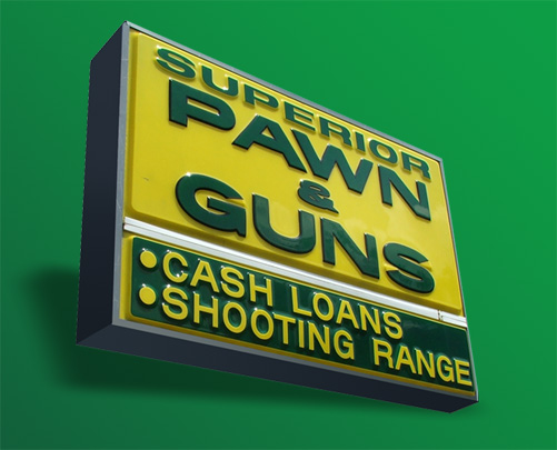 Superior Pawn & Gun Logos